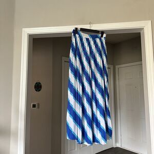 Lilly Pulitzer Womens Tucker Skirt Resort White Sail Stripe Size 4 OP $198